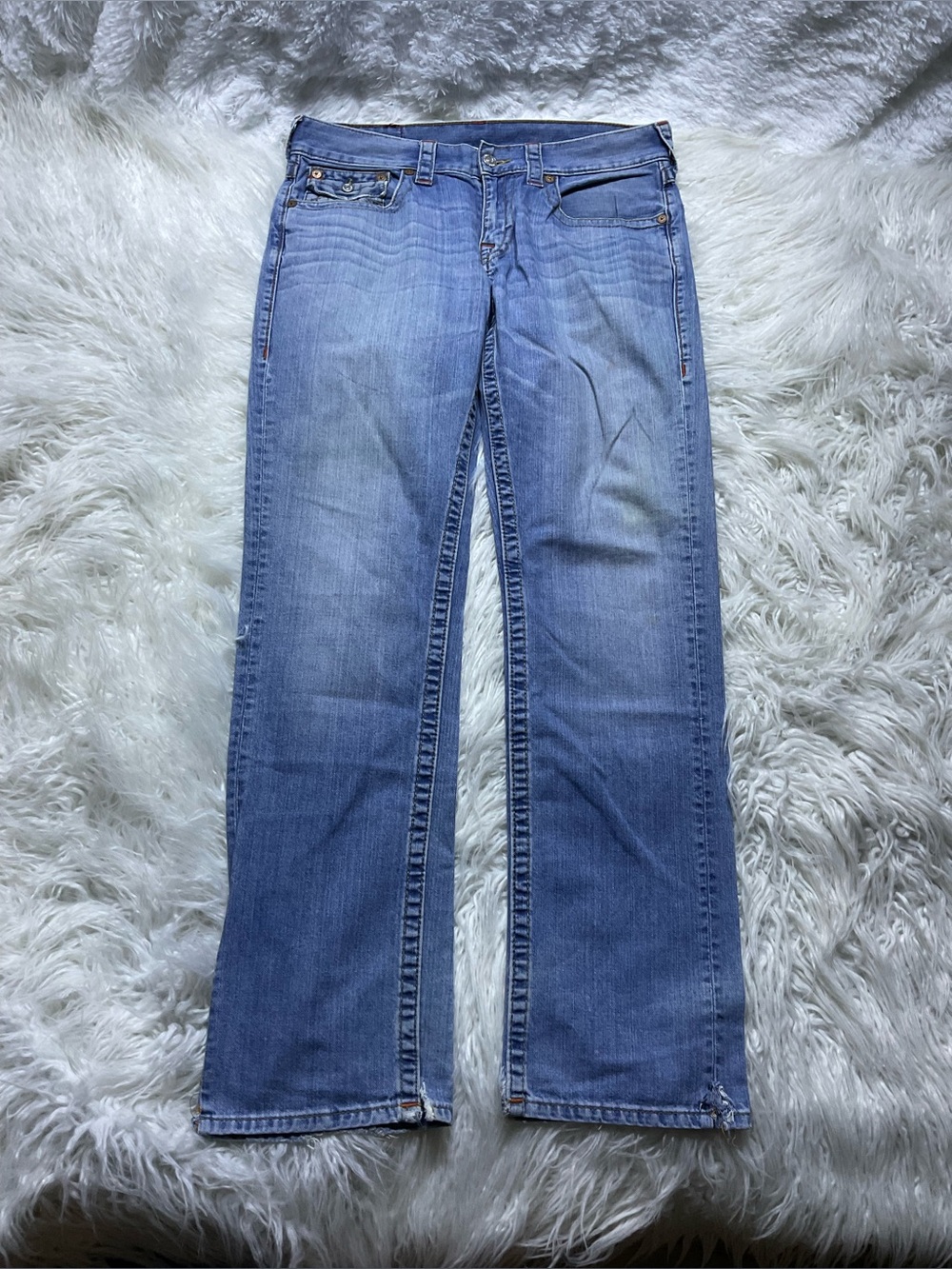 True Religion Slim Jeans with Flaps